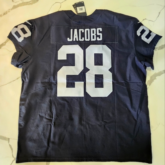 Nike Vapor Elite Josh Jacobs Raiders Football Jersey On-Field Game - Picture 1 of 12